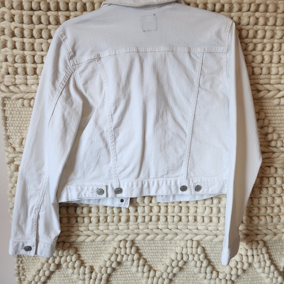 White Denim Jacket - Picture 8 of 9